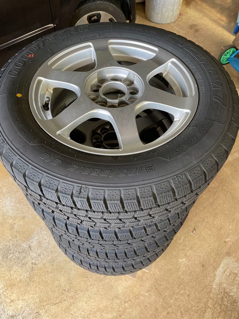 スタッドレスタイヤ、ホイール195/65R15 4本セット 195/65R15 スタッドレスタイヤ ホイール 4本セット 冬タイヤ : WHEEL
