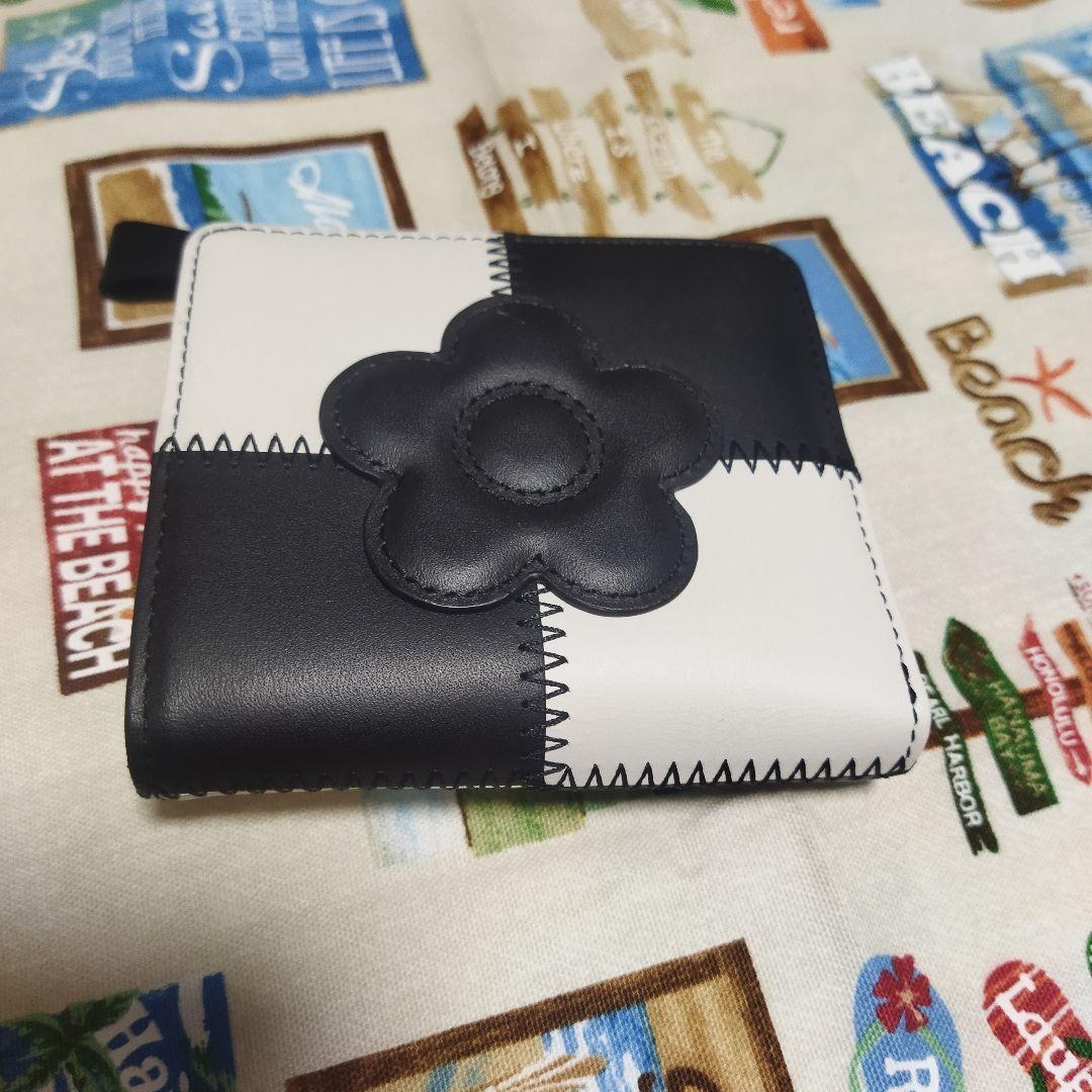 MARY QUANT】マリークヮント パッチワーク ウォレット 財布 - メルカリ