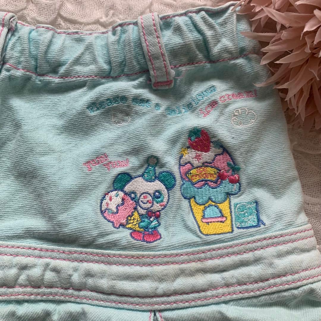 日*1様 メゾピアノ ミミポポちゃん プリーツスカート - メルカリ