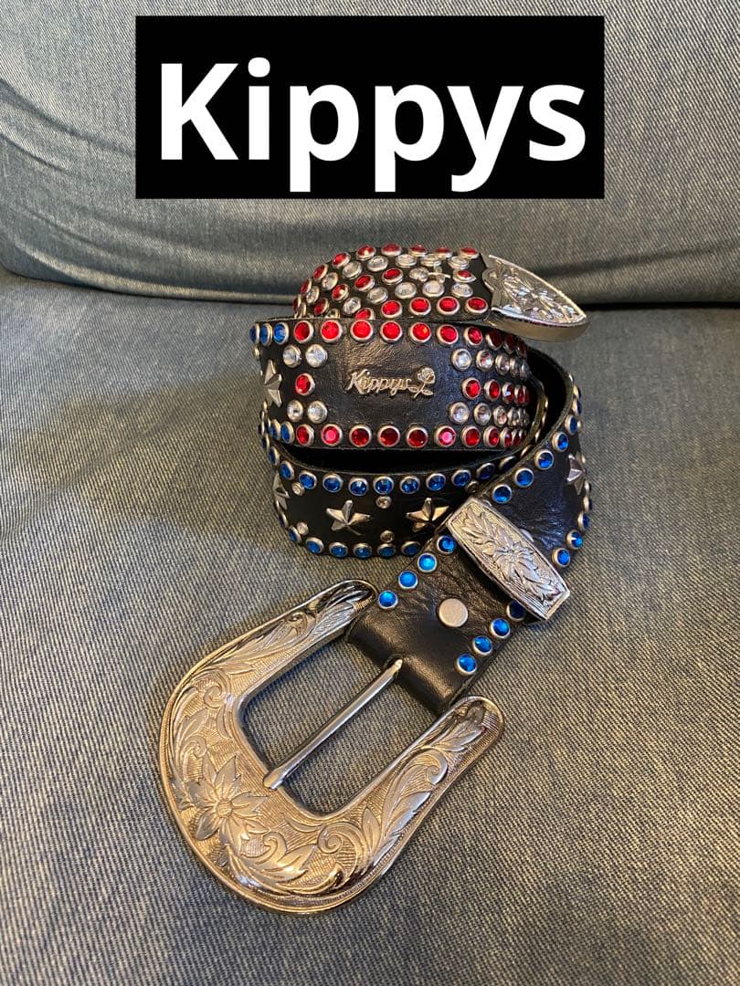 セレブ愛用！】Kippysのベルト スワロフスキーの通販はau PAY