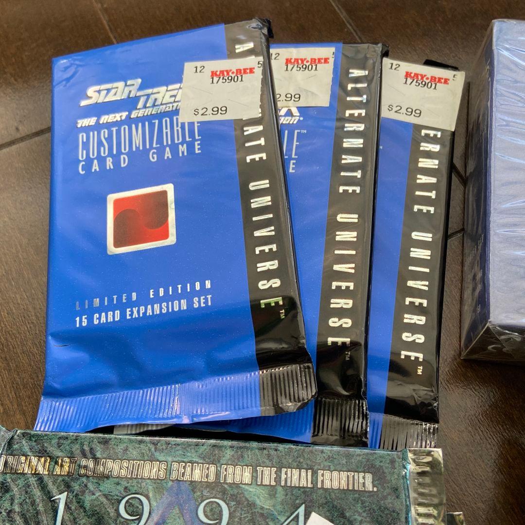 スタートレック 未開封 カードゲーム トレカ STARTREK 7種415枚 - メルカリ