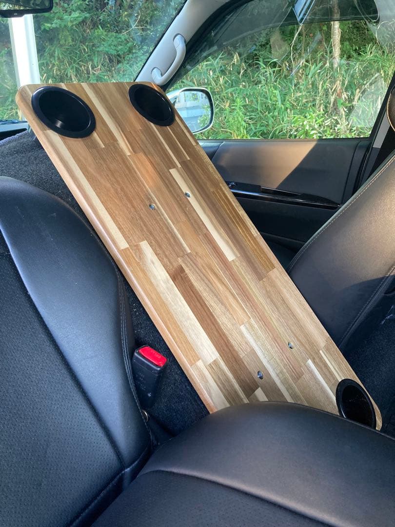 ハイエース コンソール ドリンクホルダー フラットテーブル ナロー用