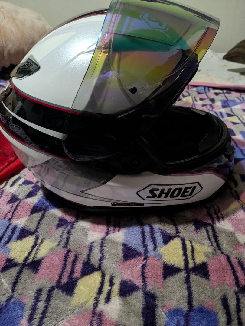 SHOEI フルフェイスヘルメット ミラーシールド付き