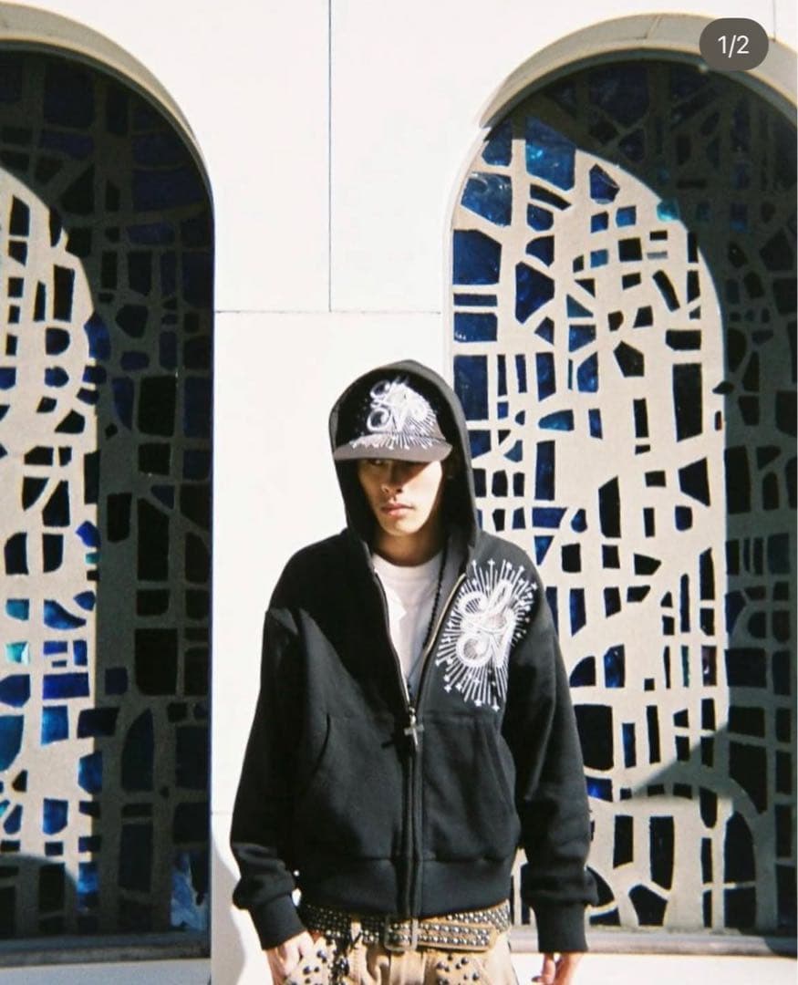 LONER LN PLUSH ZIP HOODIE io着用 vallad - メルカリ