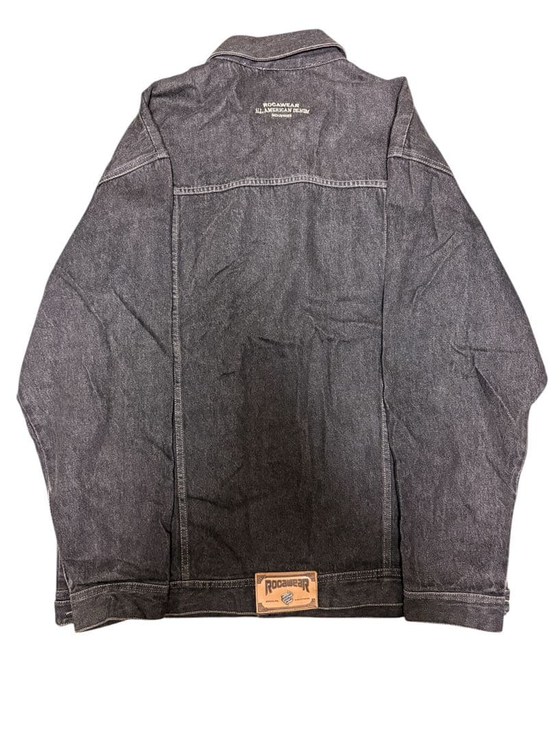 超美品 ROCA WEAR ダークデニムジャケット XL