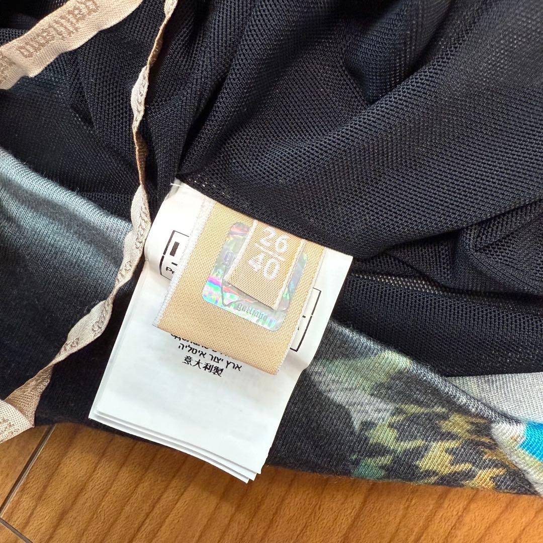 ガリアーノ galliano キャミソール ワンピース プリント 2011