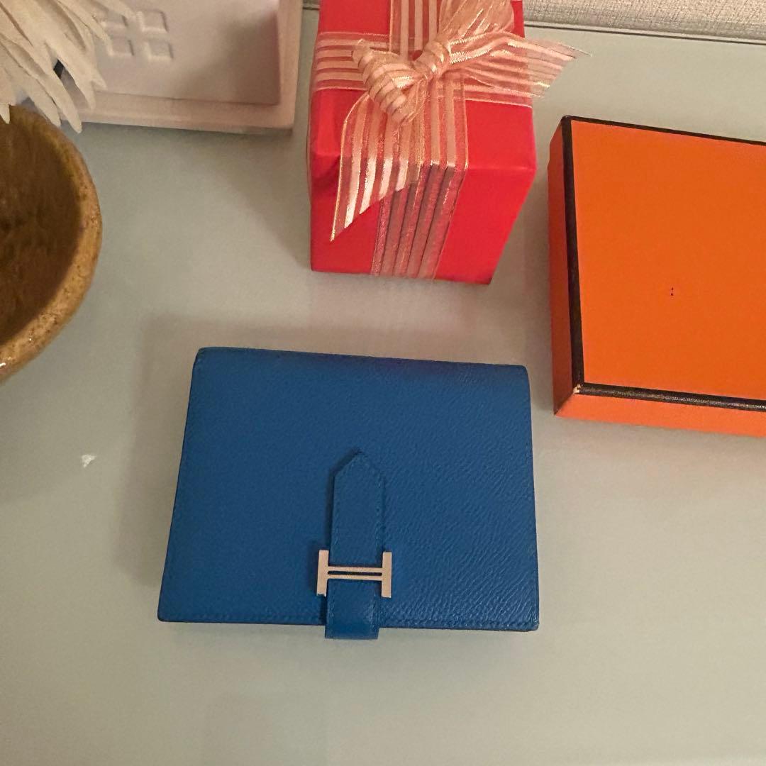 ZOO様専用 エルメス ベアン コンパクト 財布 二つ折り 長財布