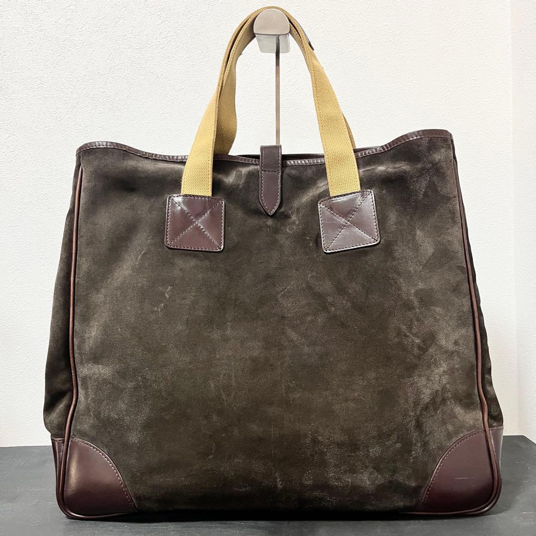 《Whitehouse Cox》スウェードトート 大容量