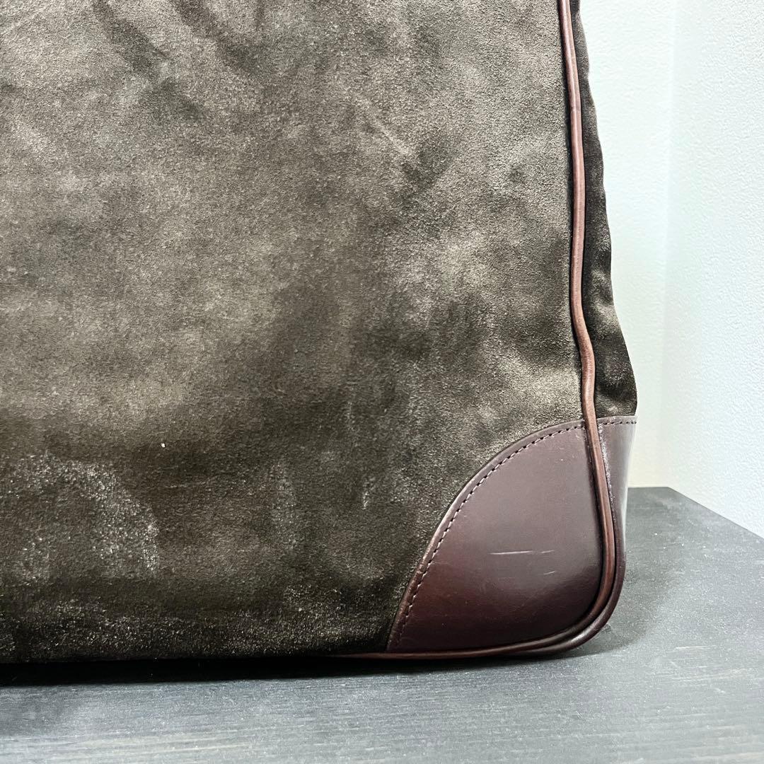 《Whitehouse Cox》スウェードトート 大容量