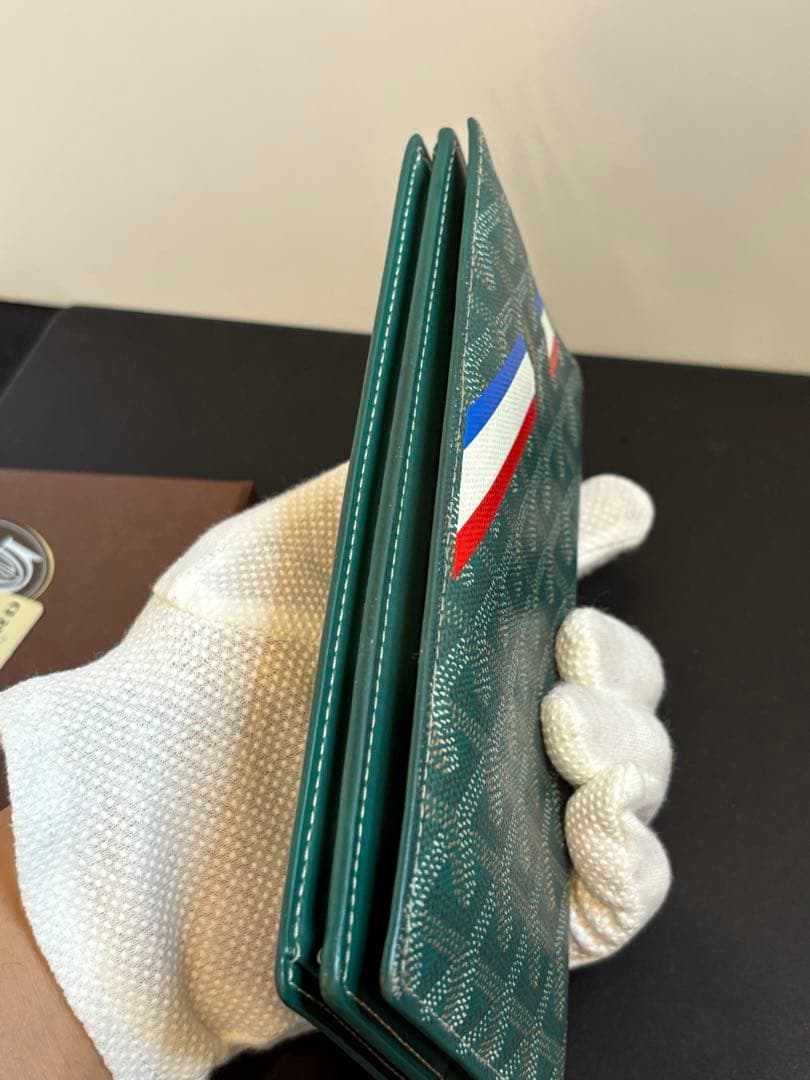 廃盤美品 】 GOYARD (ゴヤール) 長財布 マーカージュ入り - メルカリ