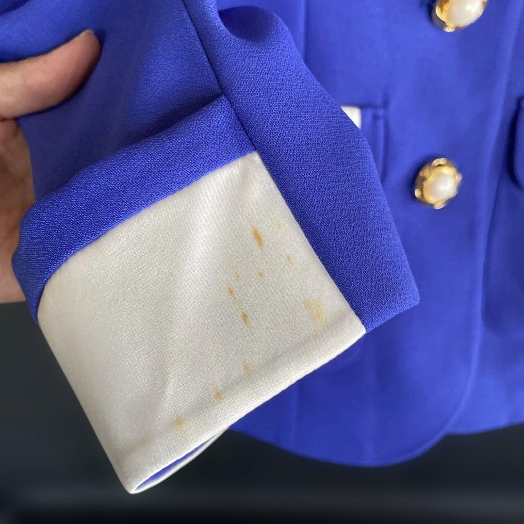 バブリースーツ 9号 セットアップ 昭和レトロ 当時物 日本製 シミあり