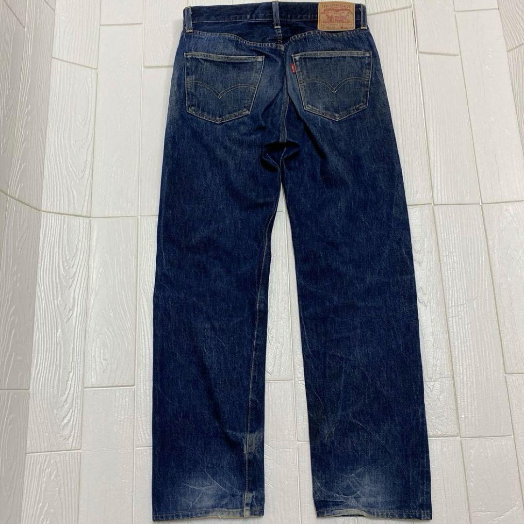 Levi's501XX W32 赤耳 ビックE 濃紺 復刻 米国製 - メルカリ