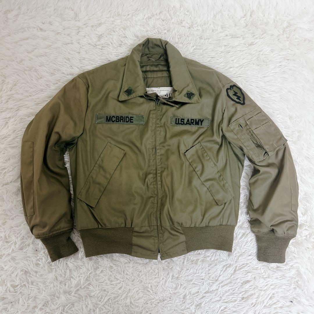 美品】米軍実物 CVC タンカースジャケット U.S. ARMY ワッペン - メルカリ