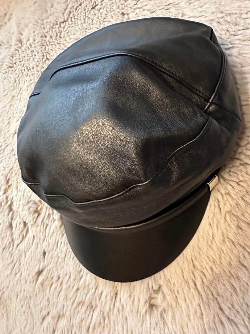 CA4LA LILITH 黒レザーキャスケット LILITH FL(ONESIZE BLACK): キャスケット帽子通販｜CA4LA公式