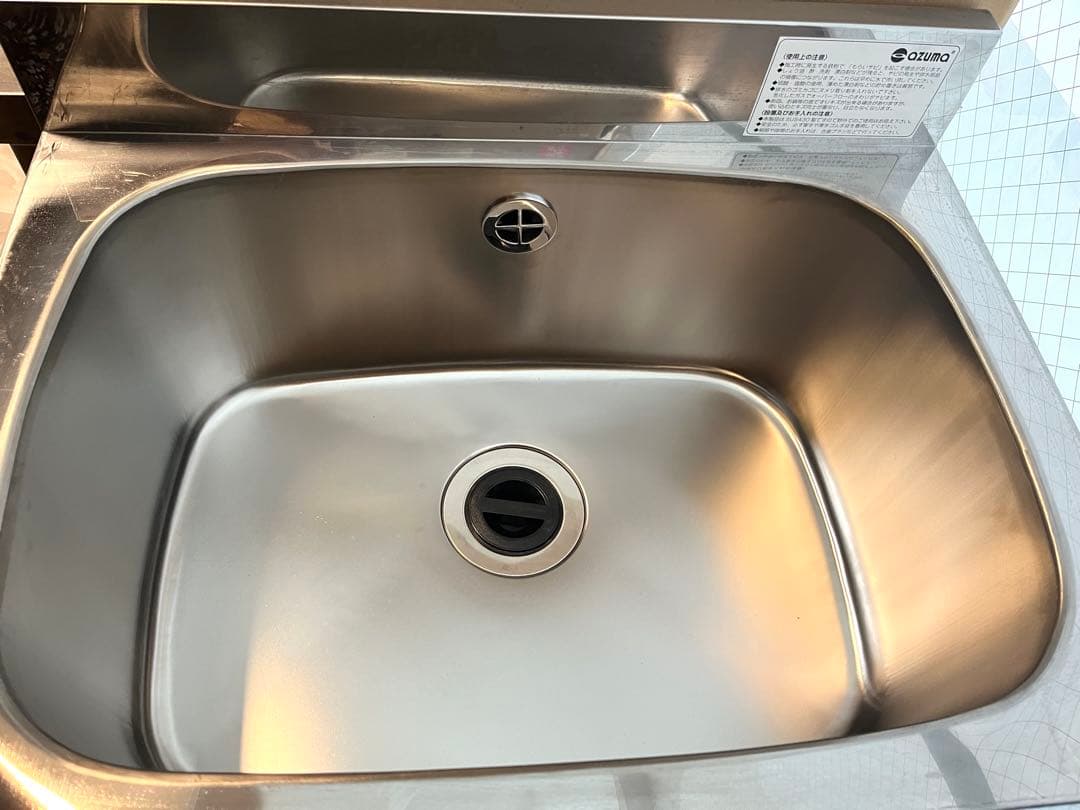 【あお】業務用 東製作所ステンレス 一槽シンク AZUMA 楽天市場】東製作所 アズマ 業務用一槽シンク KP1-450 450×450×800 【1