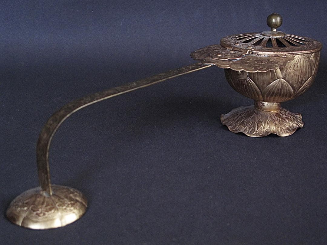 時代!! 法具『柄香炉』仏具 長29㎝の通販はau PAY マーケット - 輸入