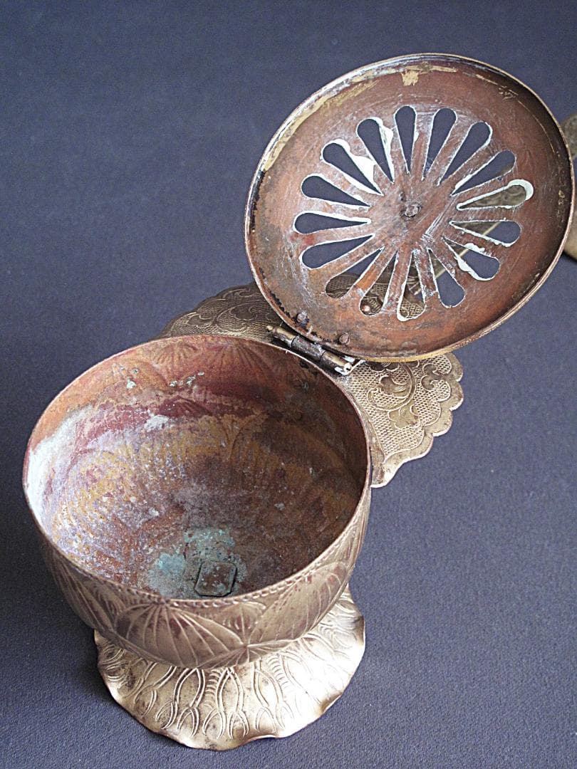 時代!! 法具『柄香炉』仏具 長29㎝の通販はau PAY マーケット - 輸入