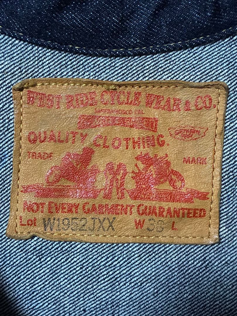 セットアップ WESTRIDE×WAREHOUSE バナーデニム 1952XX - メルカリ