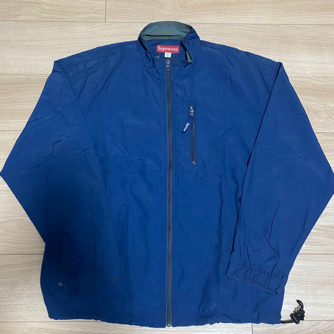 90s Supreme ナイロンジャケット シュプリーム USA製 L ブルー - メルカリ
