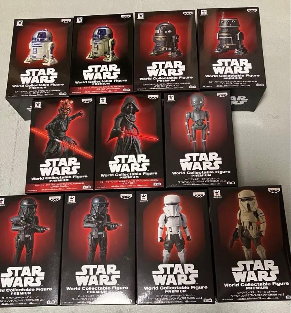 STAR WARS ワールドコレクタブルフィギュア プレミアム 11体セット STAR WARS ワールドコレクタブルフィギュア プレミアム 11体セット