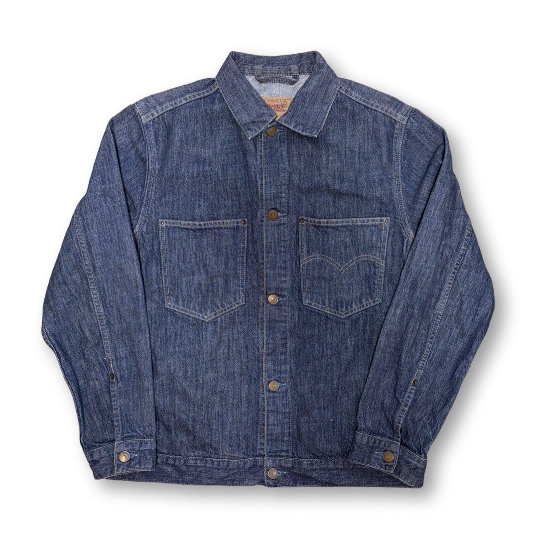 超希少 90s エラー品 ユーロリーバイス 70511 2nd デニムジャケット