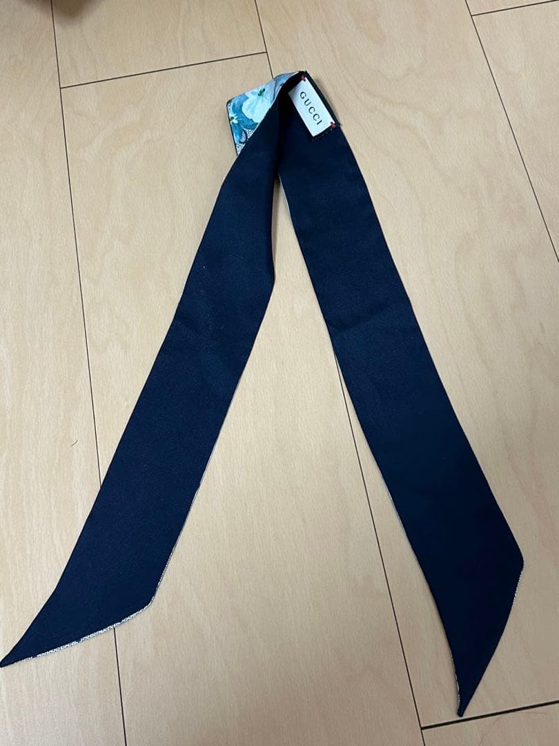 グッチ GUCCI スカーフ シルク100％ GGロゴ ストール 美品 最終価格
