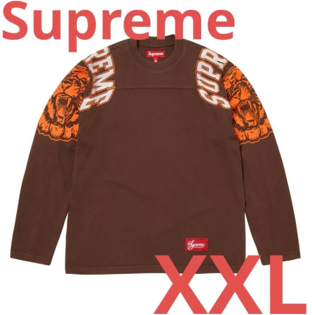 Supreme Mascot L/S Football Top XXL ブラウン - メルカリ