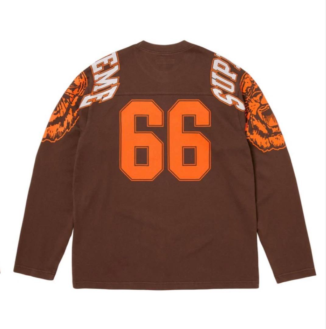 Supreme Mascot L/S Football Top XXL ブラウン - メルカリ