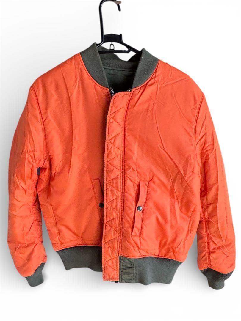 激レア】ALPHA 55周年記念モデル MA-1 ジャケット リバーシブル L