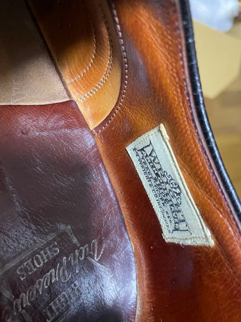 Wright コードバン 白タグ 9D - メルカリ