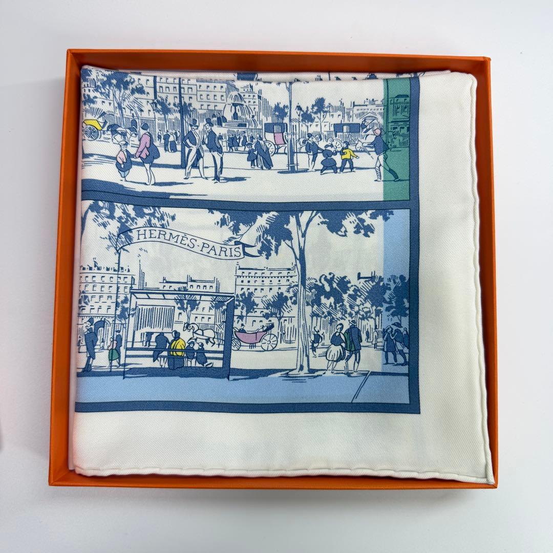 エルメス　カレ 70 《ブールヴァールの陰から》06 新品未使用品