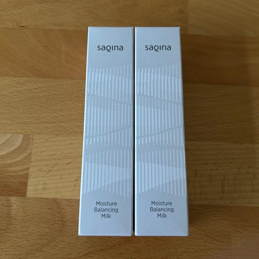 サキナ モイスチャーバランシングミルク 乳液 60ml 2本セット - メルカリ