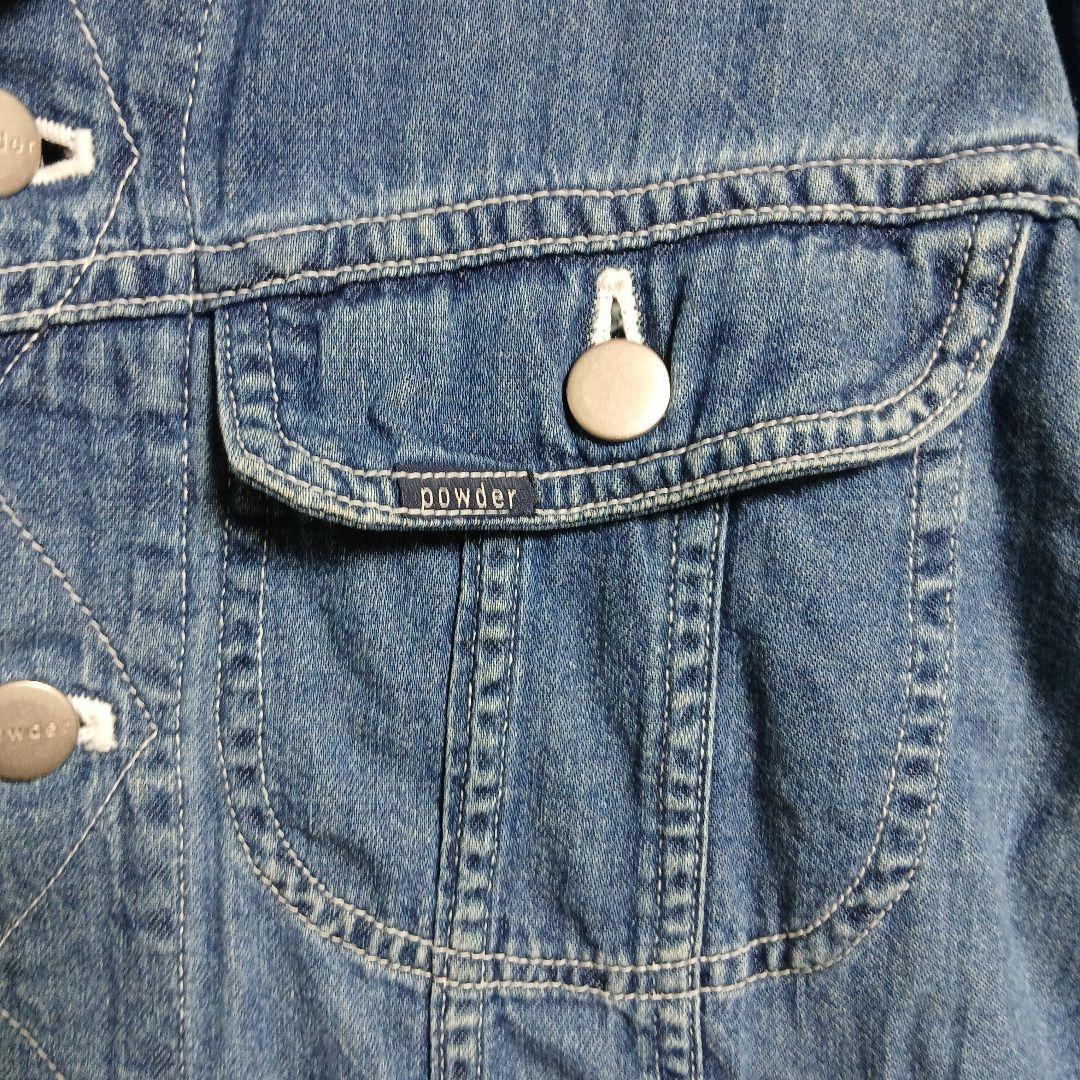希少）powder 下迫秀樹 ヴィンテージ デニムジャケット Gジャン 日本製