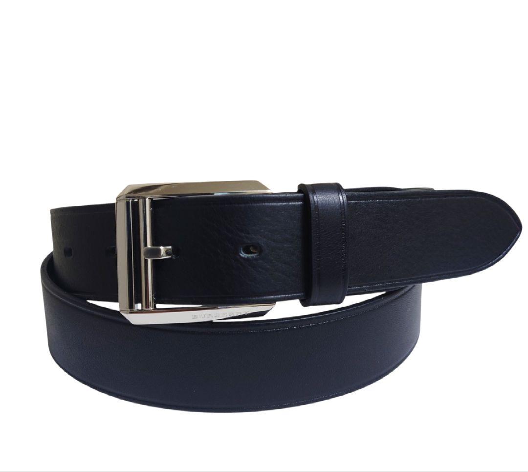 バーバリーベルト　黒色 BURBERRY（バーバリー） 【並行輸入品】 ベルト リバーシブル 8065344