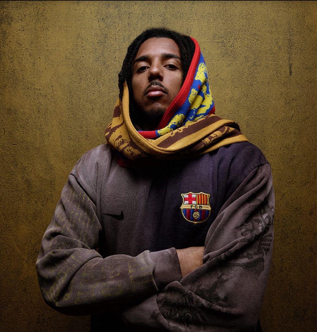 cactus jack バルセロナ コラボ マフラー Travis Scott - メルカリ