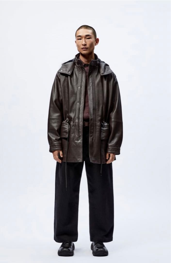 Studio Nicholson × ZARA レザーパーカ