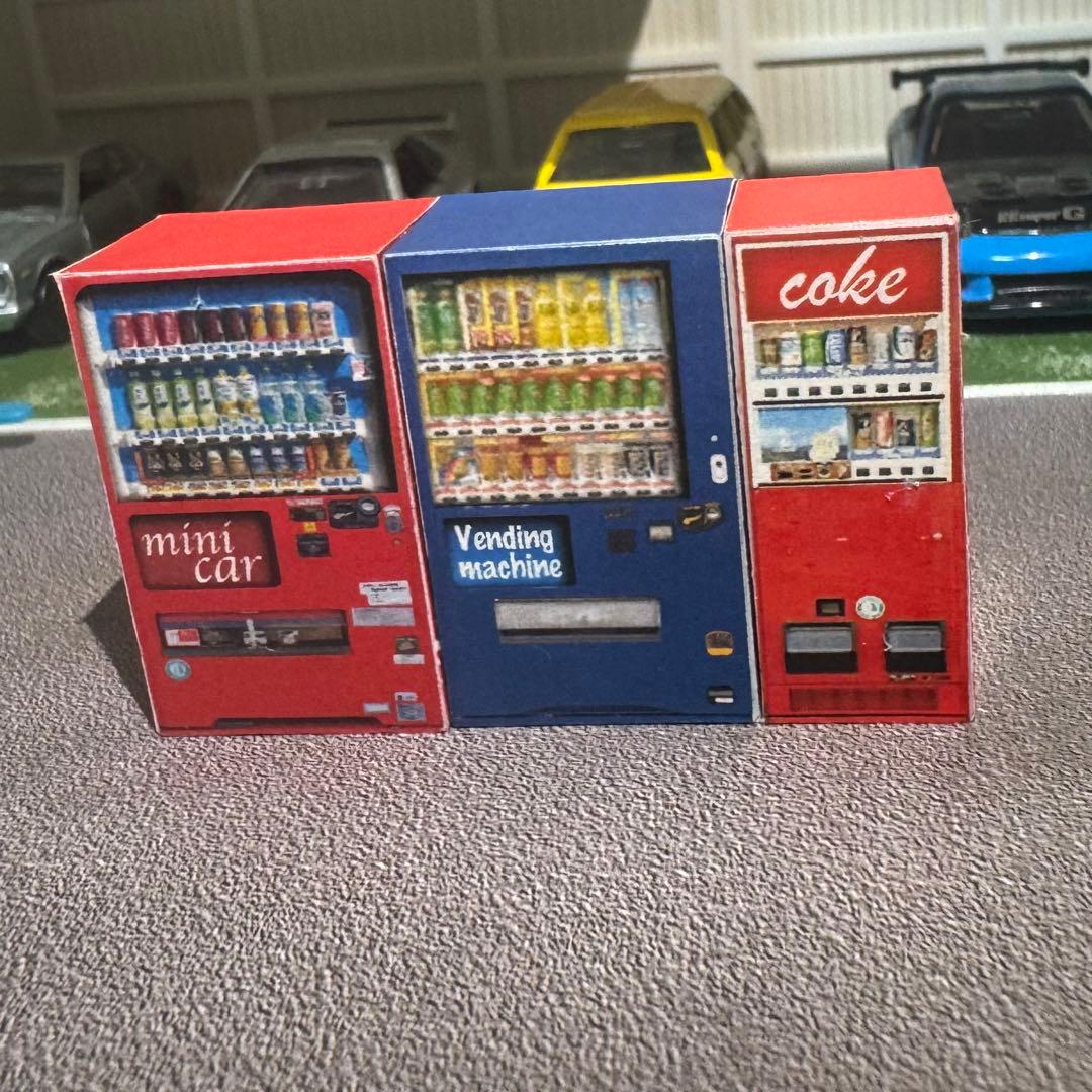 1/64 自販機 自動販売機 ジオラマ トミカ ミニカー ホットウィール