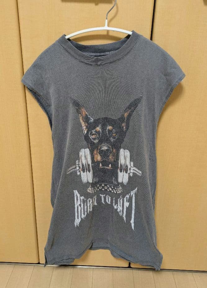 BORN TO LIFT 犬プリントタンクトップ XL 楽天市場】(在庫処分SALEの為返品交換不可)ケーブル切り替え タンク