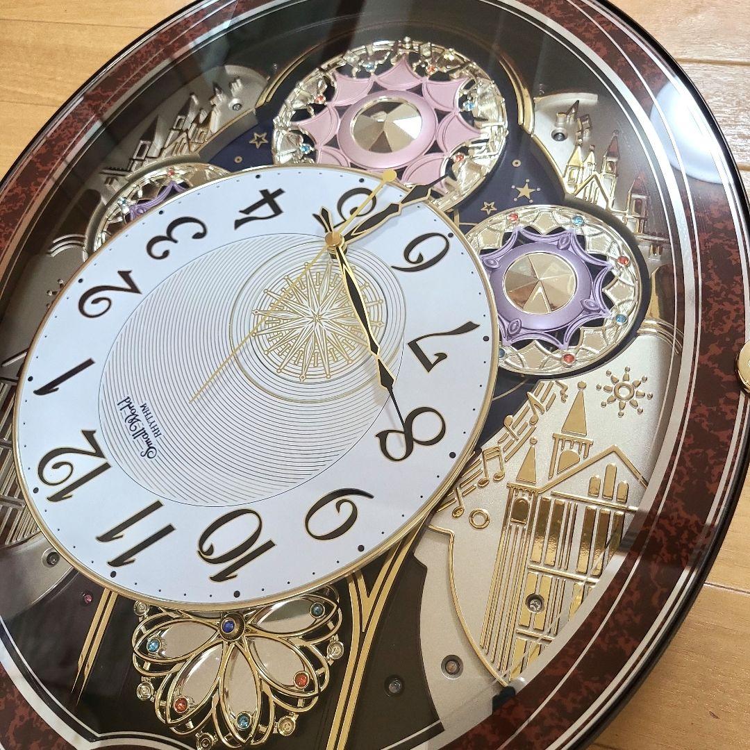 電波時計 リズム時計 からくり時計 Small World スモールワールド