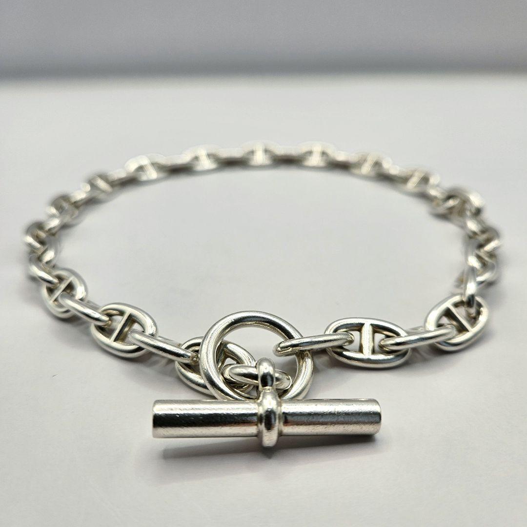 【vintage】HERMES シェーヌダンクル ネックレス mm36 エルメス HERMES（エルメス） ネックレス シェーヌダンクル Chaine dancre MM 36