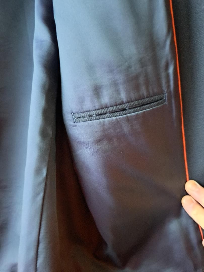 J.PRESS ジェイプレス 秋冬 刻印 金ボタン☆ ウール ジャケット 濃紺