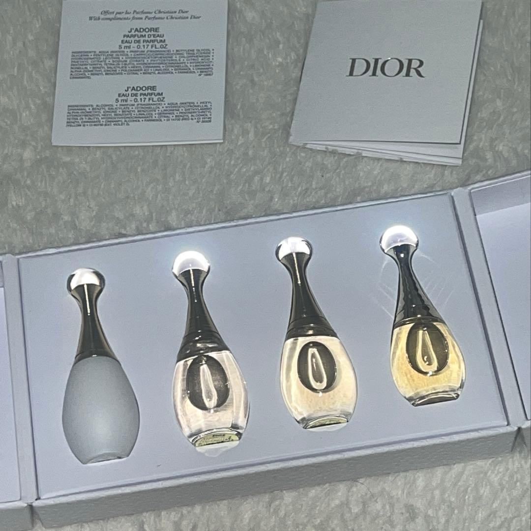 Dior 香水セット 4本入り - メルカリ