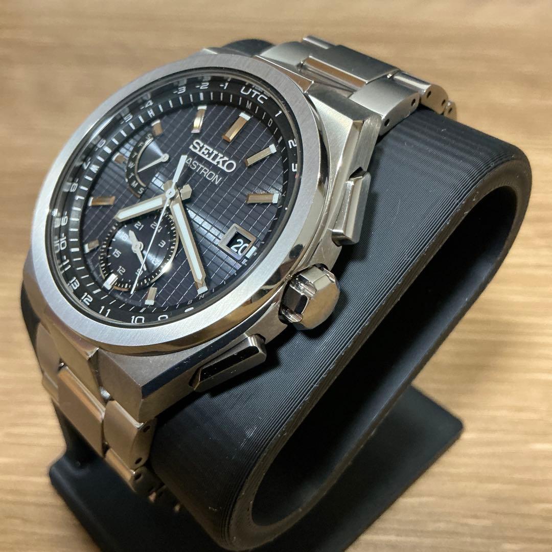 値下】[極美品]セイコー アストロン ASTRON SBXY067 黒 - メルカリ