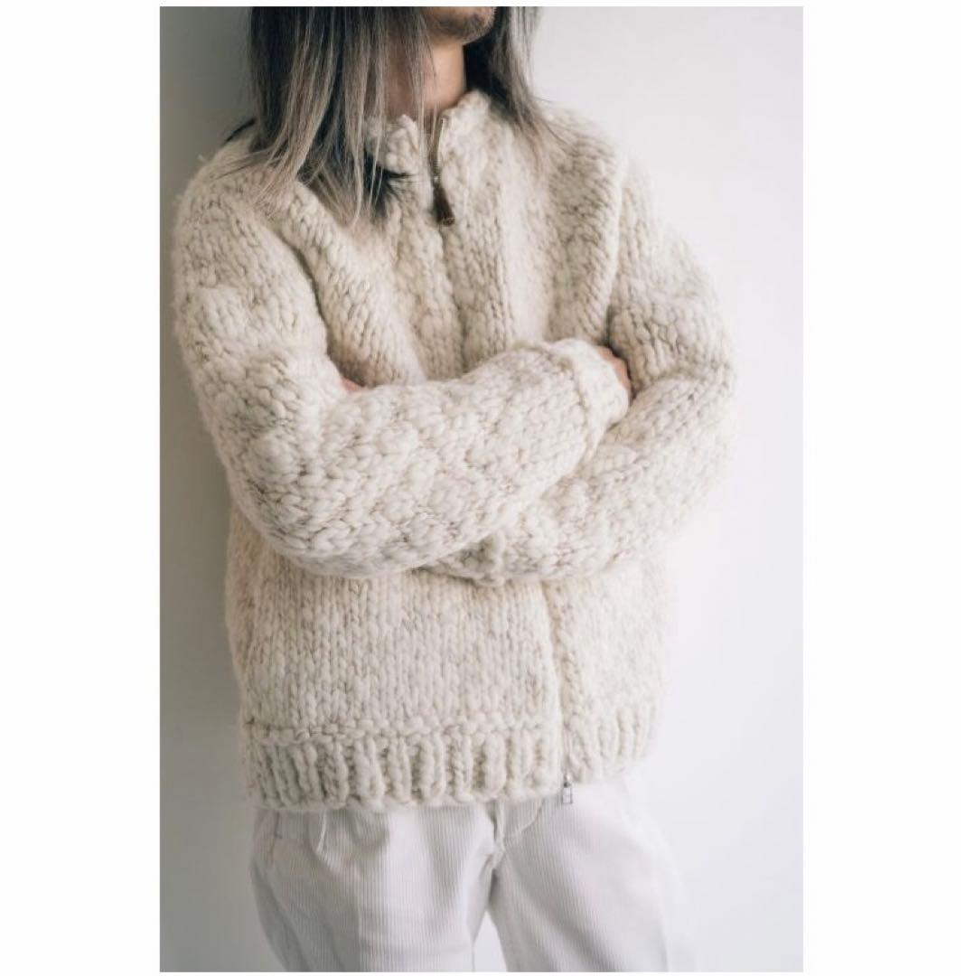 size38 オールドジョー OLD JOE 24aw カウチンニット - メルカリ