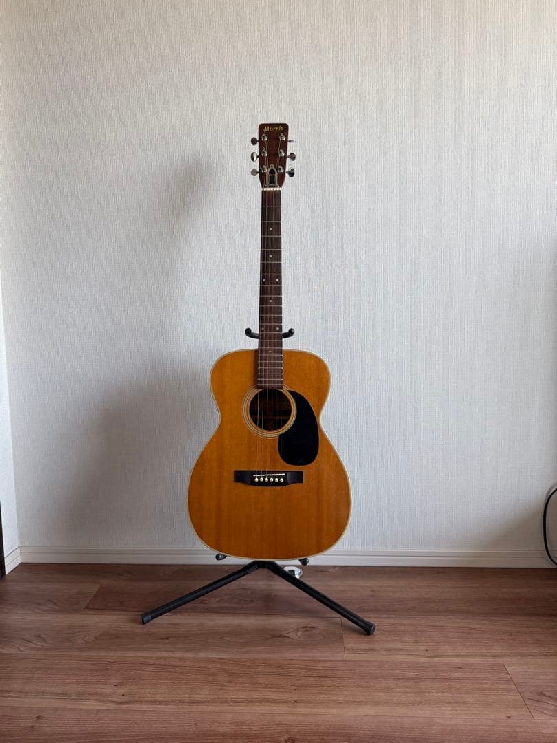 Morris アコースティックギター F-15 ハードケース付き - メルカリ