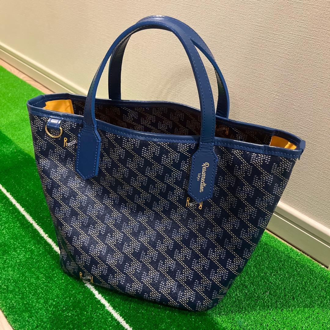 レザレクション　カートポーチ　ブルー　ゴルフ ルコックスポルティフ ゴルフ le coq sportif golf 二層式保冷カート