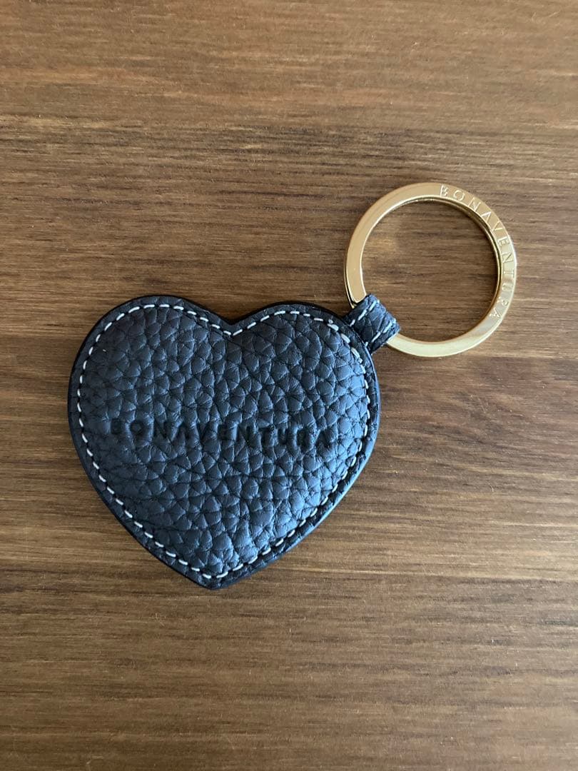 BONAVENTURA ボナベンチュラ ハート キーホルダー チャコールグレー