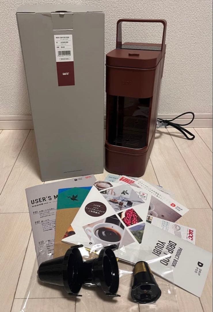 UCC上島珈琲 DRIPPOD DRIP POD YOUBI DP4 おまけ付き UCC UCC上島珈琲 コーヒーメーカー DRIP POD YOUBI DP4(W) [スチーム