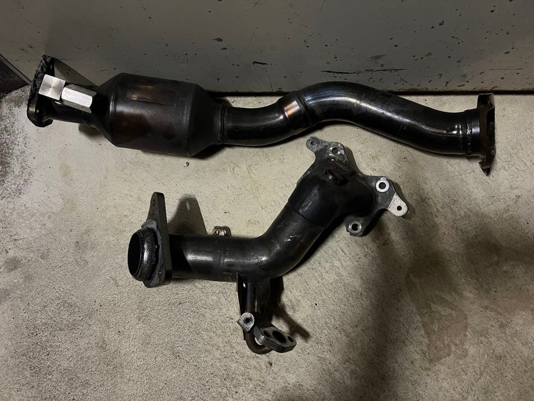 O2エラークラック対策済zf1用HKSメタルキャタライザー 第1触媒+第2触媒 creer-net_hks-33005-ah003