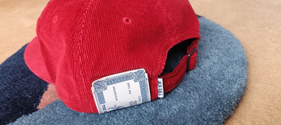 THE H.W. DOG & CO. コーデュロイキャップ レッド 完売品 - メルカリ